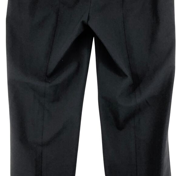 Theory Womens Size 4 Pants Trousers High Waist Wool Lined Stretch Side Zip Black - Picture 7 of 13
